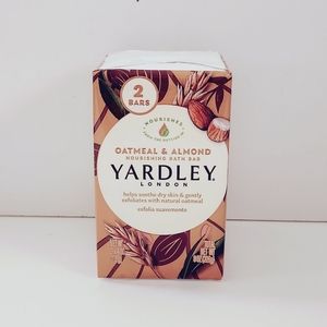 ⭐4/$15 Yardley London Soap Bath Bar Oatmeal & Almond 2 Pack